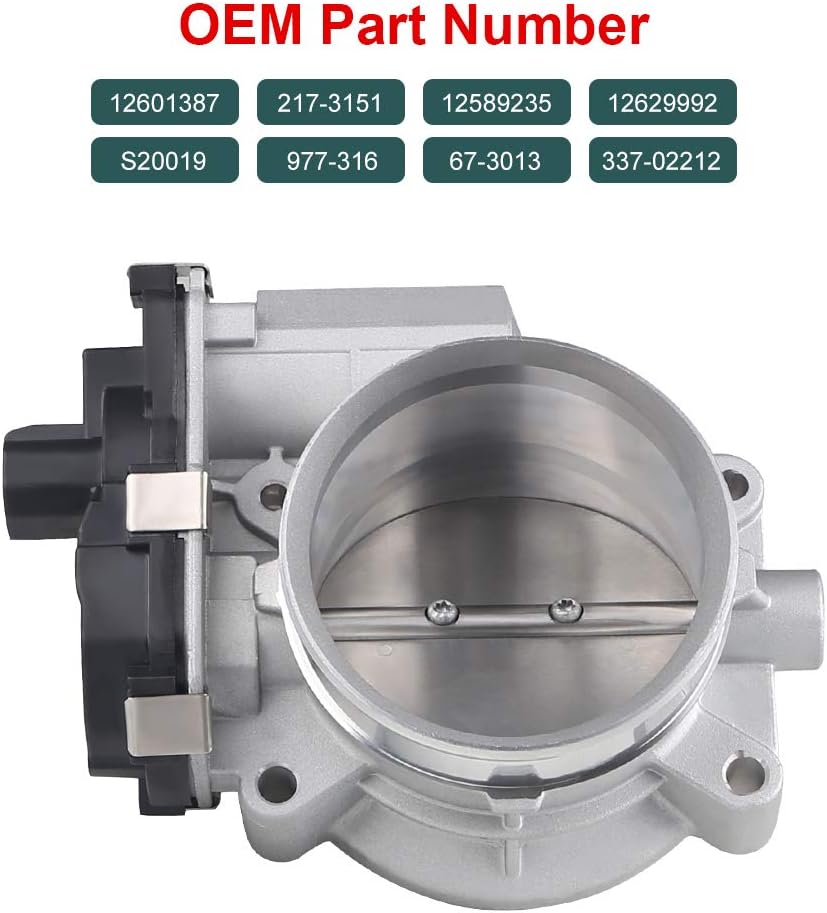 Electronic Throttle Body Assembly Pack of 2 Z2091