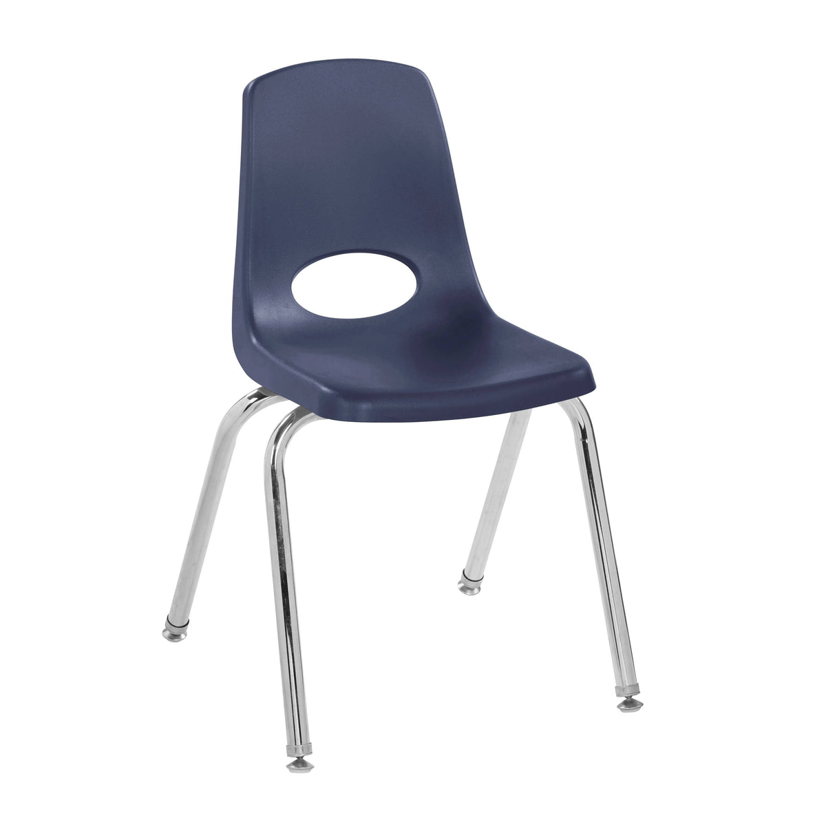 Navy Stack Chair with Swivel Glides, 6-Piece Set N65612