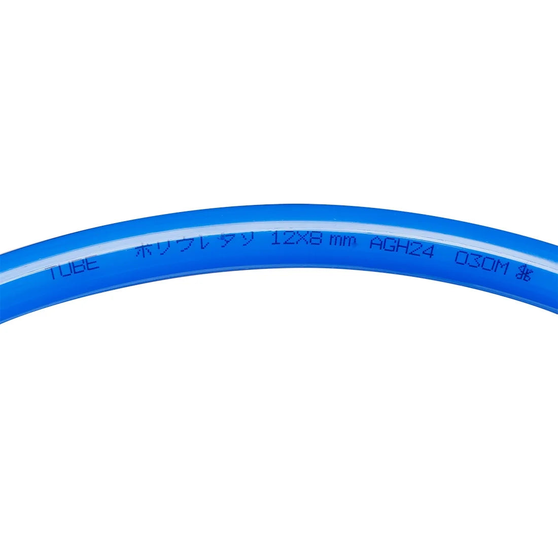 12mm X 8mm Pneumatic Air PU Hose Pipe Tube 10 Meter 32.8ft Blue R378878