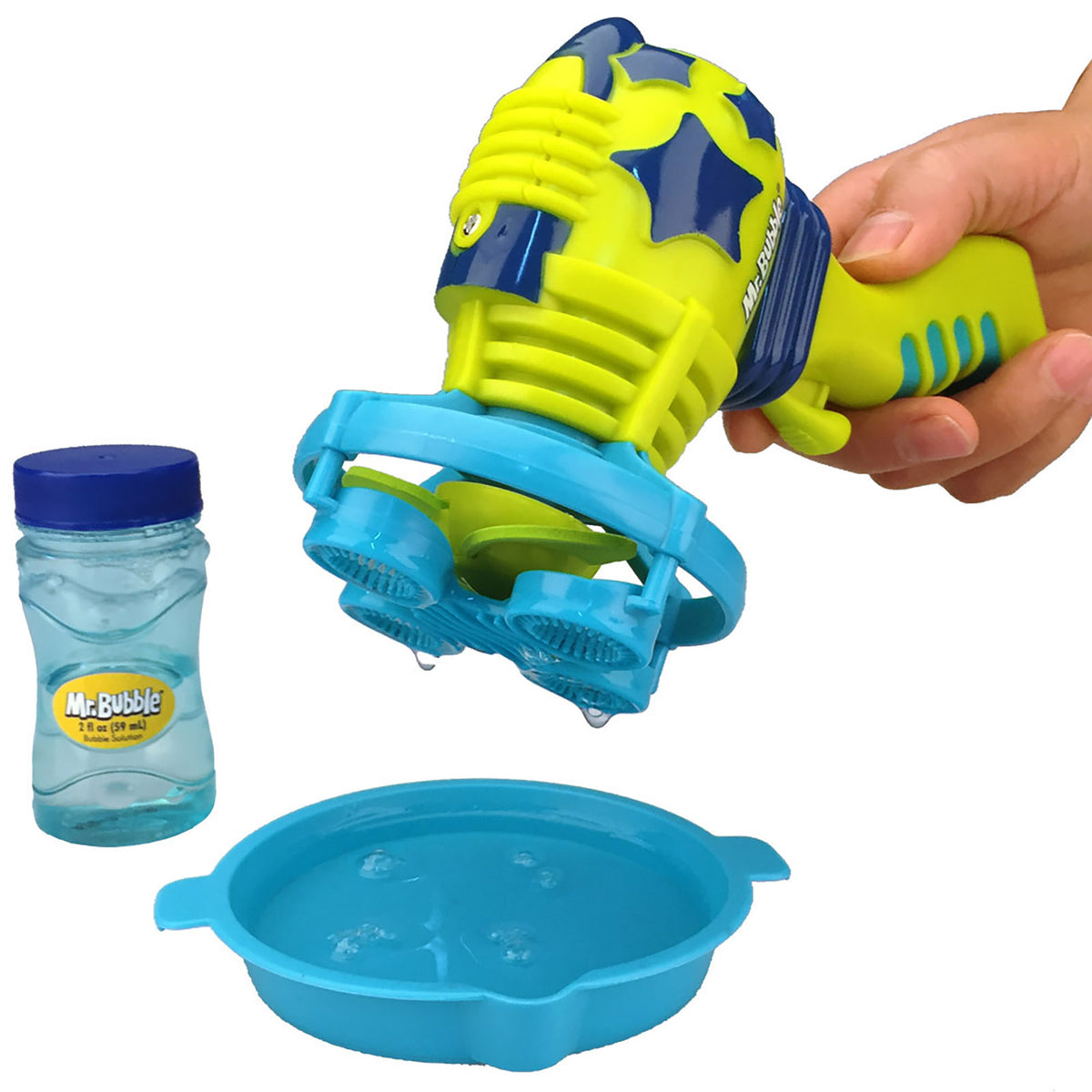 Handheld Bubble Spinner with 2oz. Of Bubbles F6623