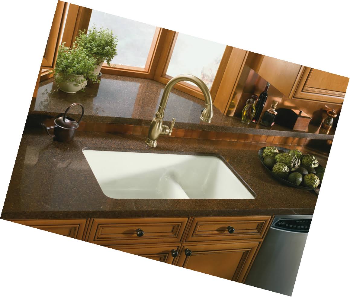 White Kitchen Sink V87544