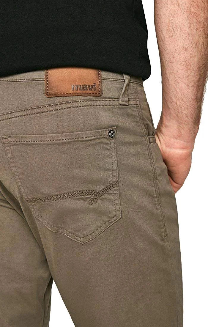 Relaxed Straight Pant - Dusty Olive Twill - 36x32 V711107