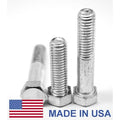 9/16 inch-18 x 4 1/2 inch Grade 5 Hex Cap Screw Zinc Plated Pk 50 J8747