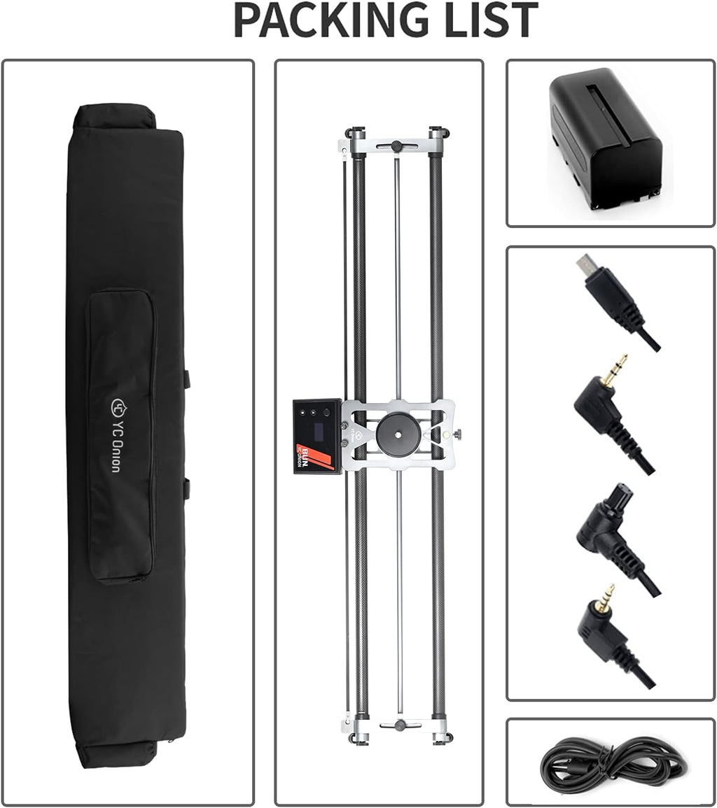 Motorized Camera Slider 80cm Carbon Fiber W52795