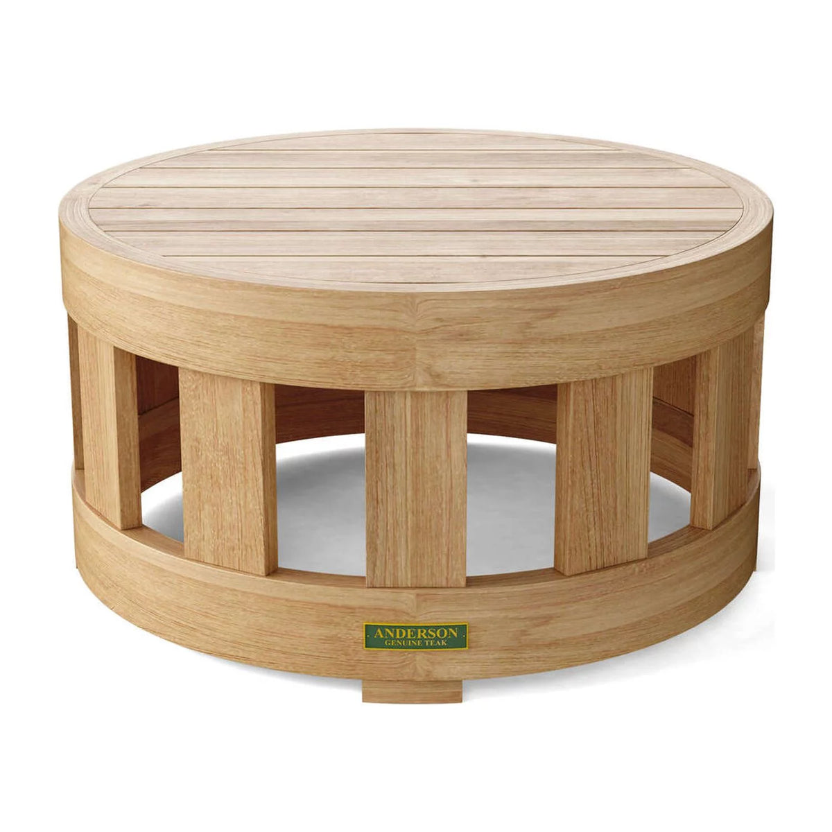Natural Smooth Well Sanded Circular Coffee Table H61098