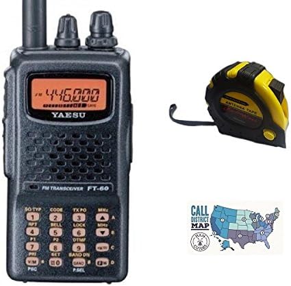 Dual-Band Handheld Radio with Antenna Tape and Quick Reference Card J607
