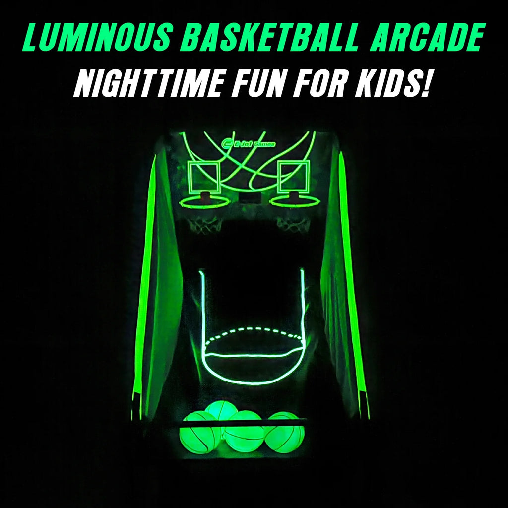Glow in The Dark Basketball Arcade Game L472647