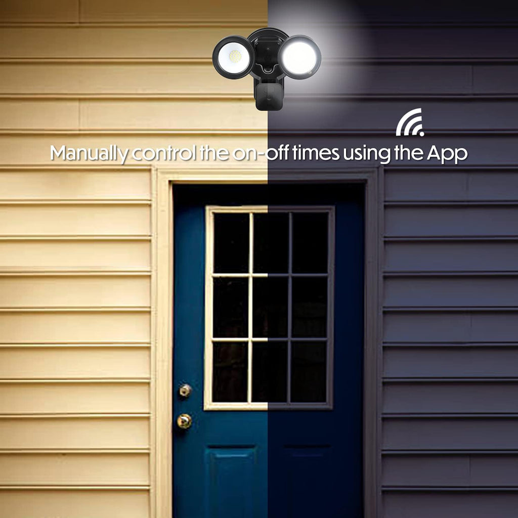 3-in-1 Wired Smart Flood Light, Charger and Mount with Motion Sensor and Timer Control T531822