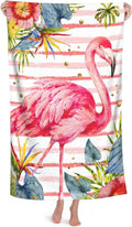 Pink Flamingo Towel 52X32 Beach Bathing Towel A312