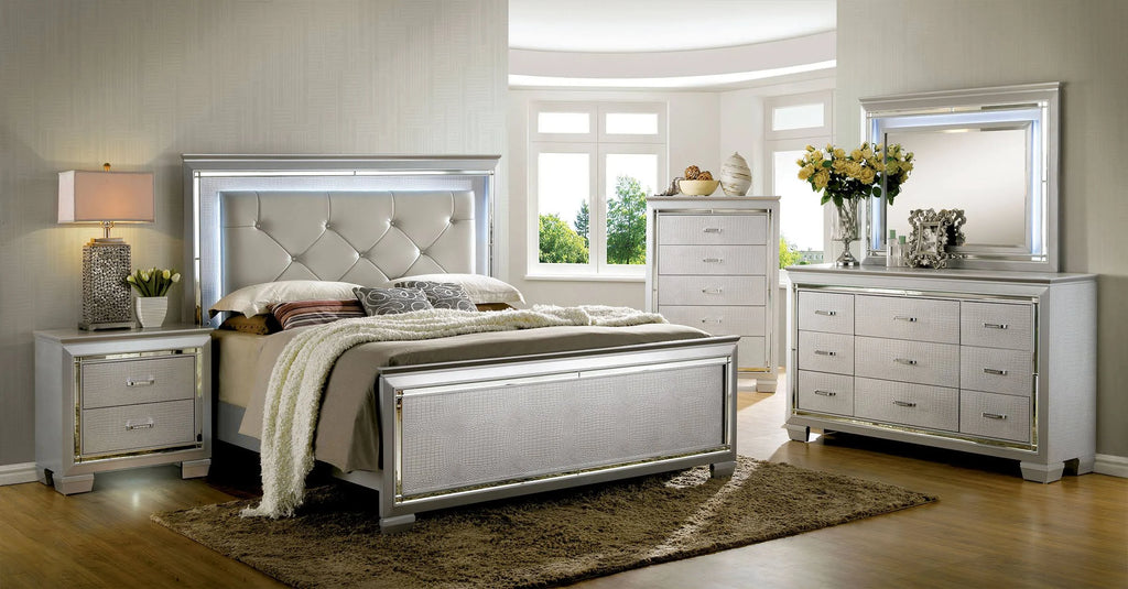 Silver Nightstand T1619