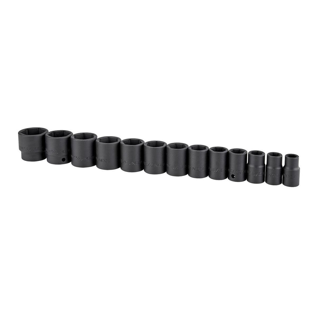 1/2 in. Drive SAE Impact Socket Set, 13-Piece Z616502