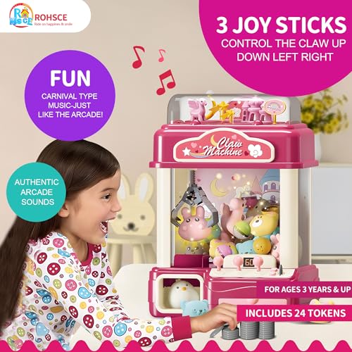 Large Toy Claw Machine with Music Lights N75953