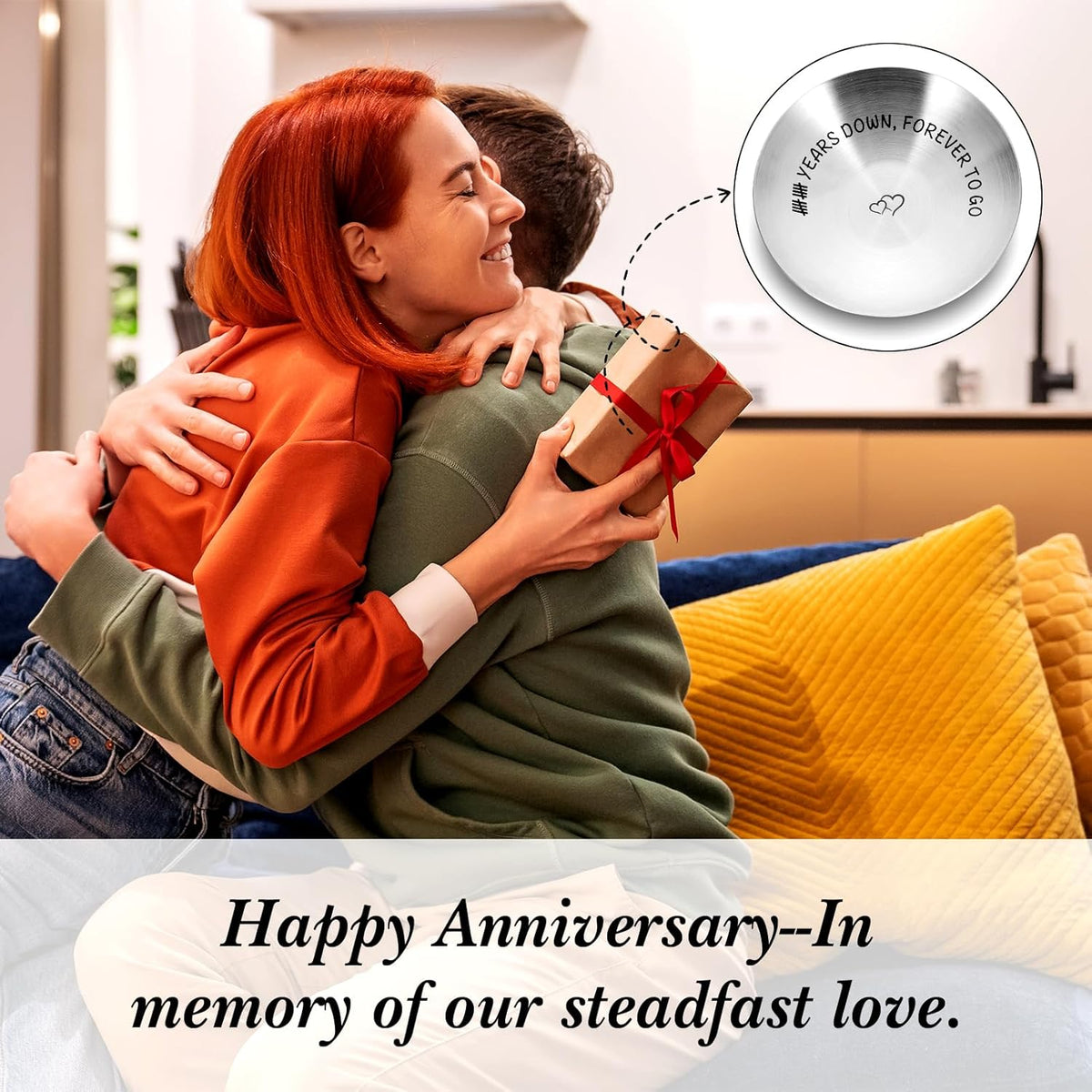 10 Year Anniversary Ring Holder V9516