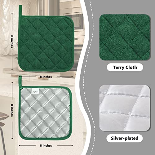 6 Pack Heat Resistant Terry Cloth Pot Holders W104