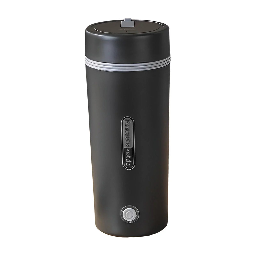 Black Insulated Portable Electric Hot Water Kettle N63577