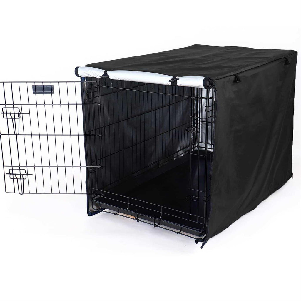 Double Door Waterproof Anti-UV Dog Crate Cover G1691