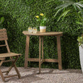 Half-Round Acacia Wood Bistro Table G74351