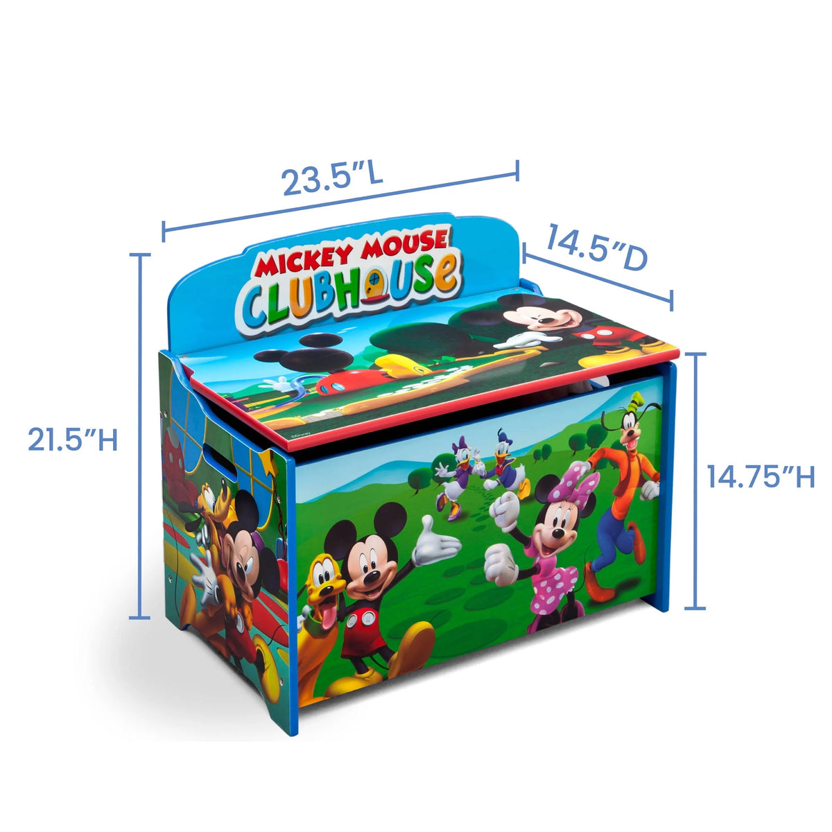 Wood Toy Box W4550
