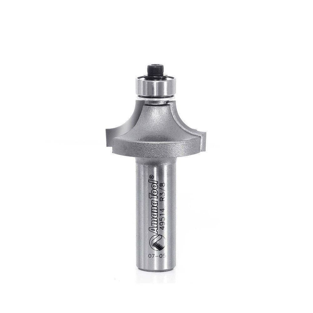 Carbide Tipped 4 Flute Corner Rounding/Beading 1/2 Radius x 1-5/8 Dia Pack of 2 E23224