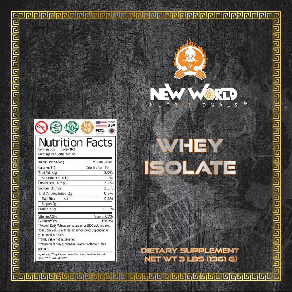 Chocolate Whey Protein Isolate Powder 15 Ibs T289957