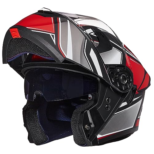 Matte Black Modular Full Face Motorcycle Helmet Z109
