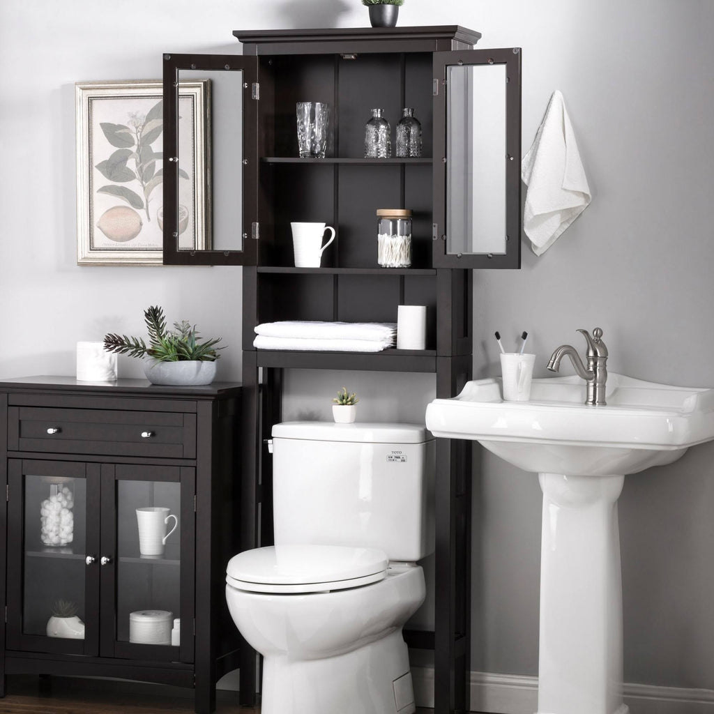 Espresso Bathroom Cabinet O308