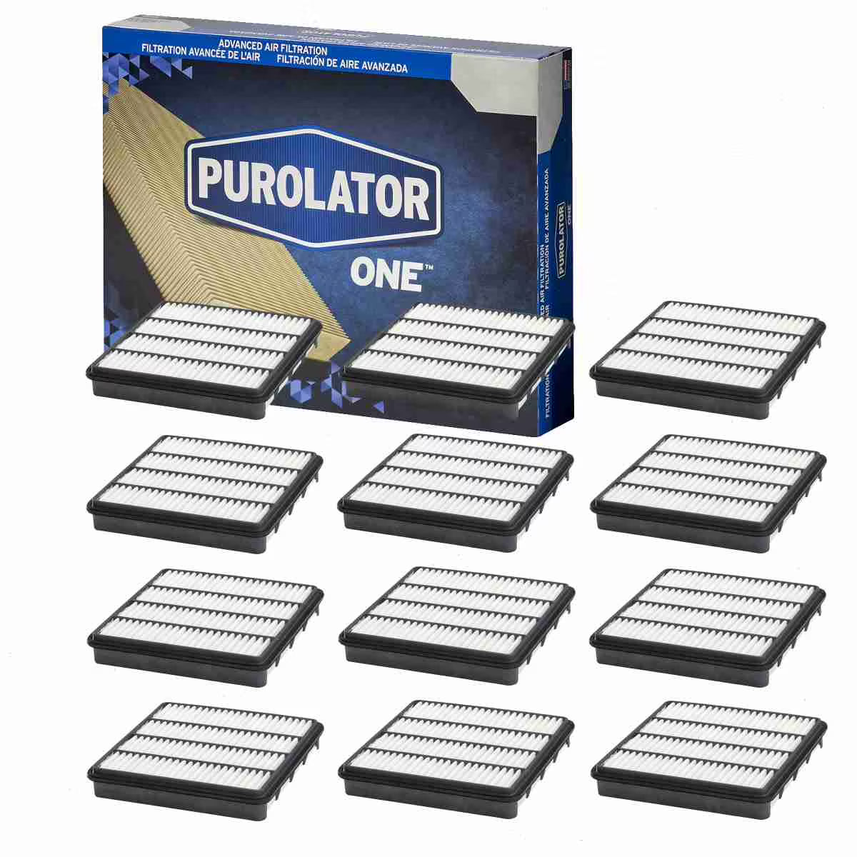 12 pc Air Filters for Intake Inlet Manifold Fuel Delivery Filters L200