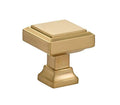 Satin Brass Cabinet Knob X49580