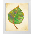 White Modern Wood Framed Art Print F3138