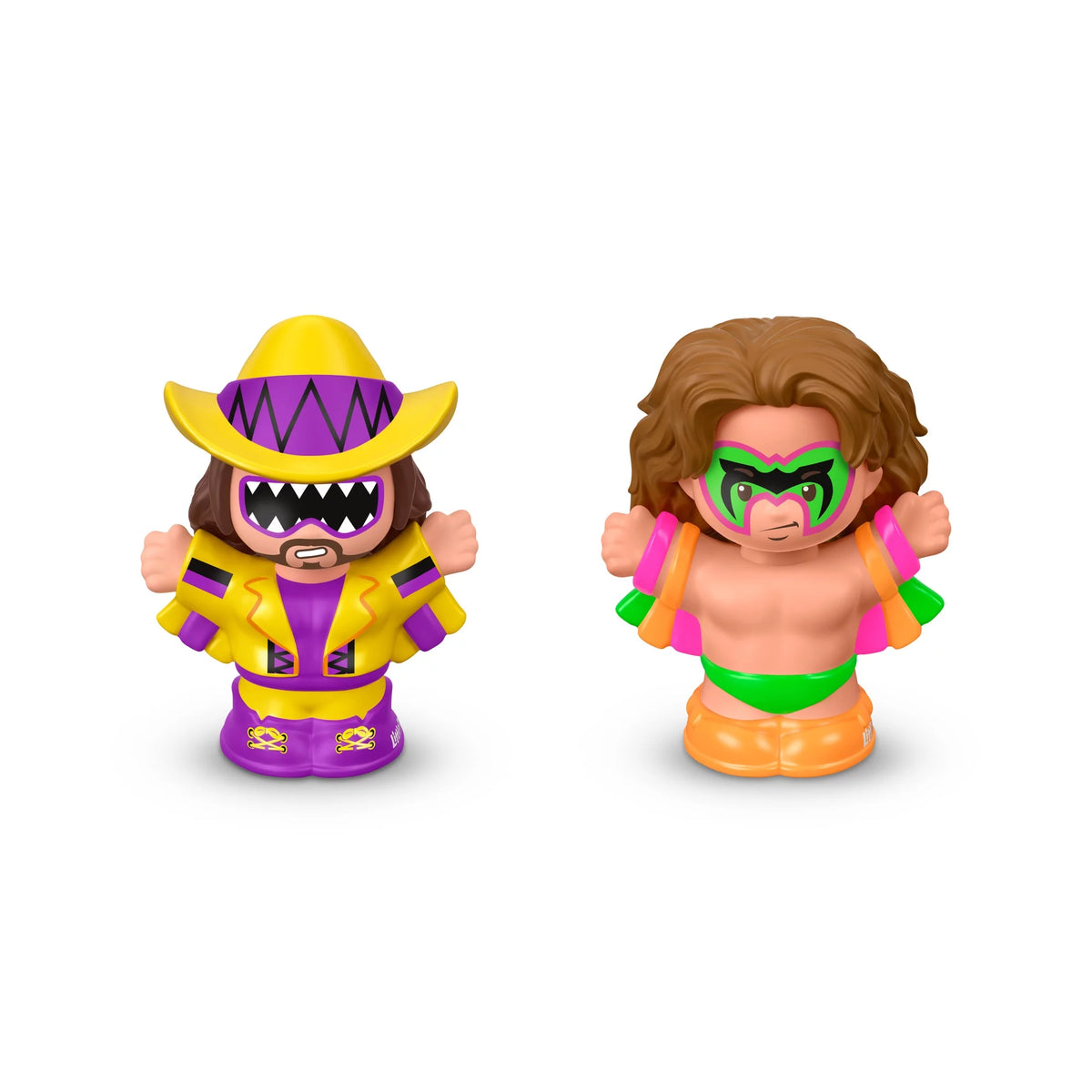 WWE Ultimate Warrior & "Macho Man" Randy Savage Figures S757
