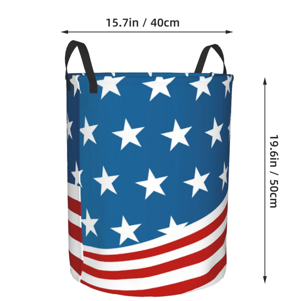 Waterproof Collapsible Large Laundry Basket with Handles M1836