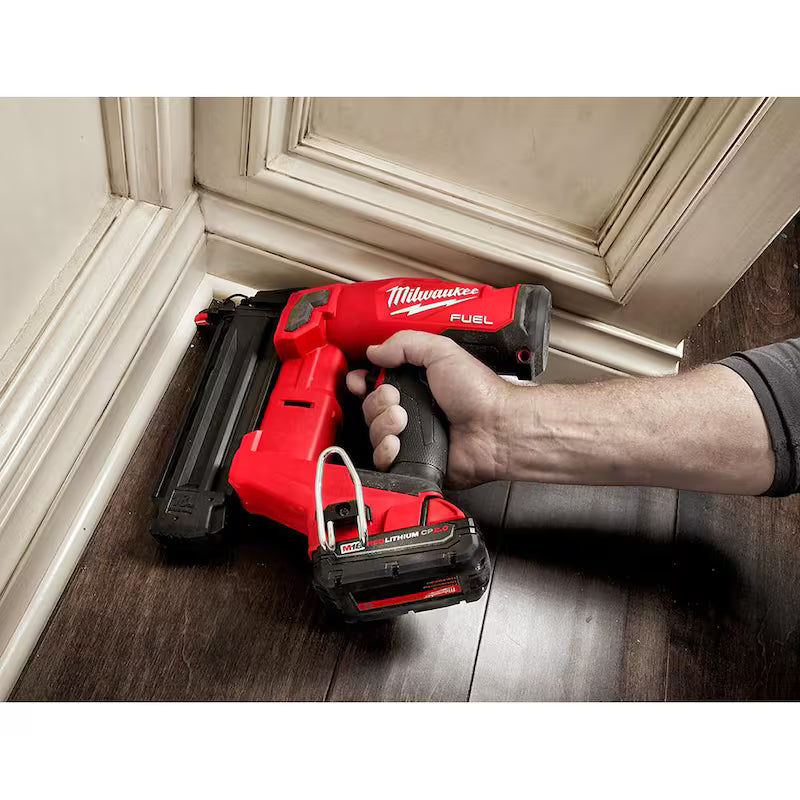 18-Volt 18-Gauge Cordless Brad Nailer Kit with Battery, Charger and Bag U67988