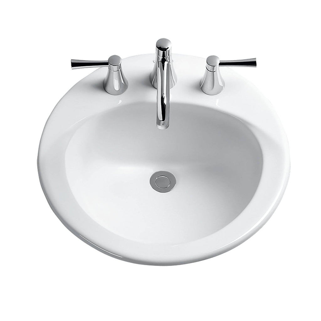 Cotton Self Rimming Lavatory 8 inch T271