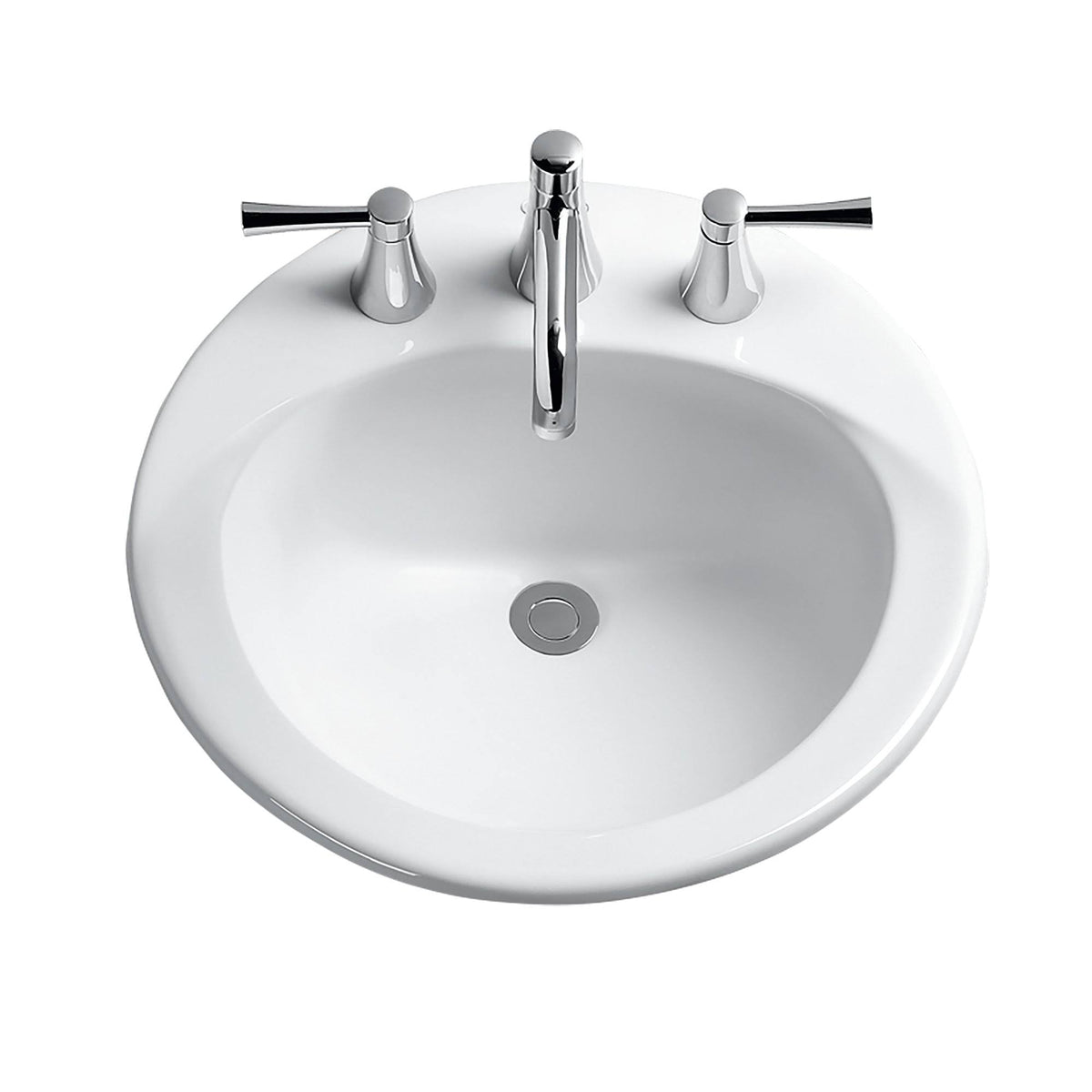 Cotton Self Rimming Lavatory 8 inch T271
