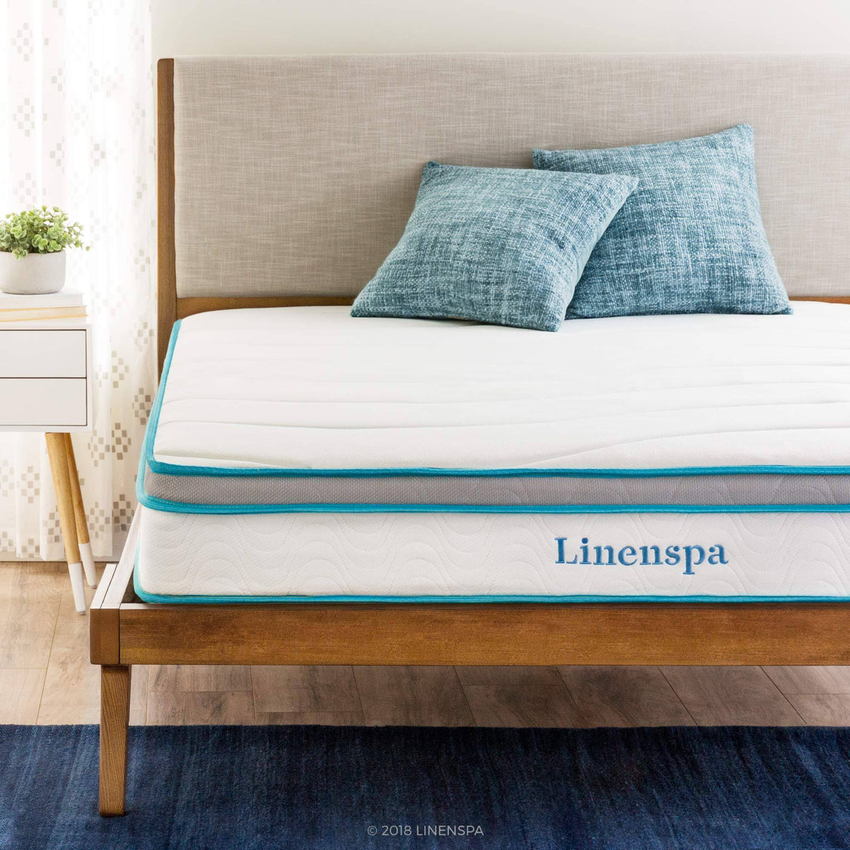 Twin XL Memory Foam and Innerspring Hybrid Mattress N540738