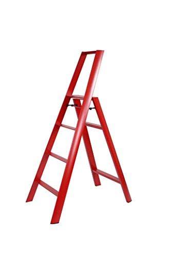 White 4 Step Ladder H4608