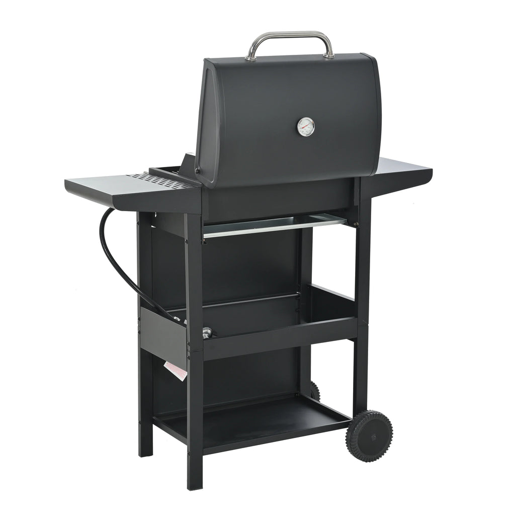 3 Burner Portable Propane Gas Grill Stainless Steel Black K883752