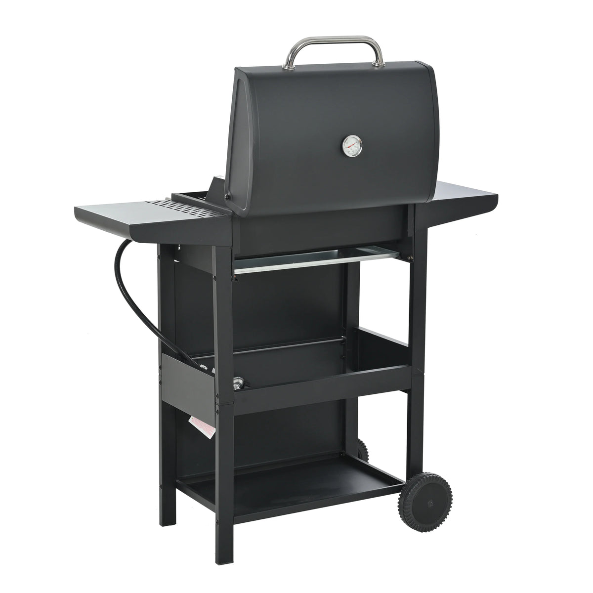 3 Burner Portable Propane Gas Grill Stainless Steel Black K883752