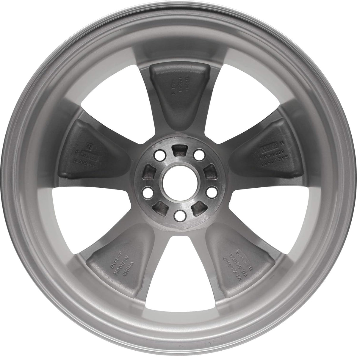 Aluminum Alloy Wheel Rim 17 Inch 5 Lug 5 Spokes B758896