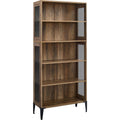 Tall Bookshelf with Mesh Sides E358