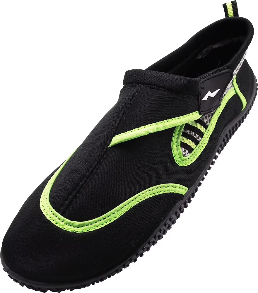 Black Lime Mens Water Shoes I142