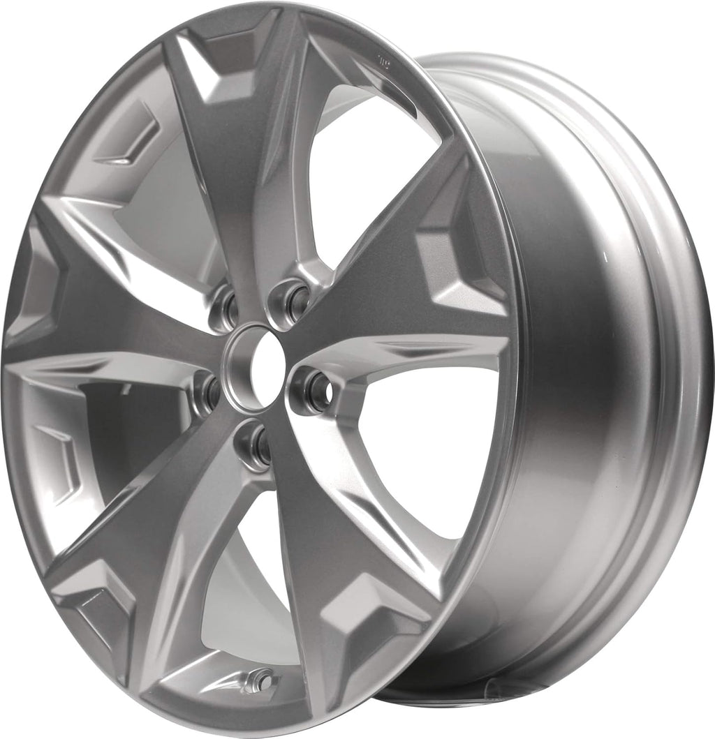 Aluminum Alloy Wheel Rim 17 Inch 5 Lug 5 Spokes B758896