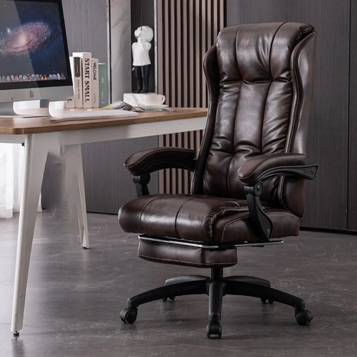 Leather Accent Chair S40803