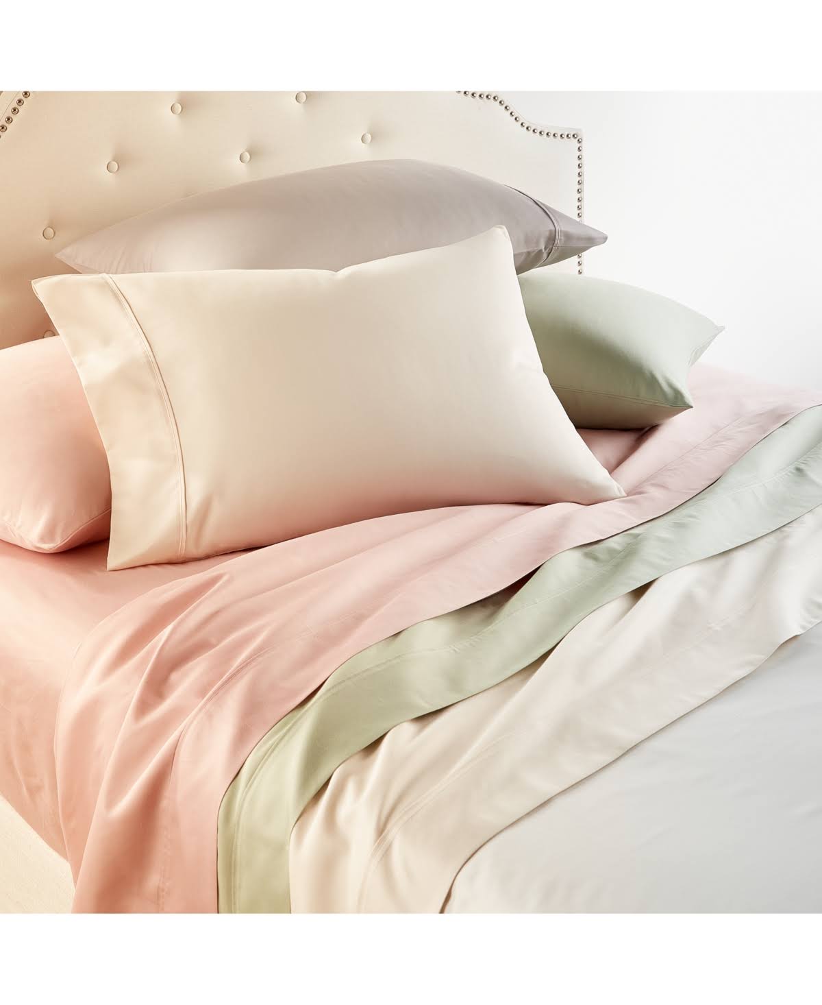 1250 Thread Count 4 pc. Sateen Sheet Set, King - Taupe U50023