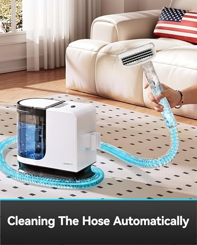 Portable Carpet Cleaner with Steam, 18Kpa Suction S89365