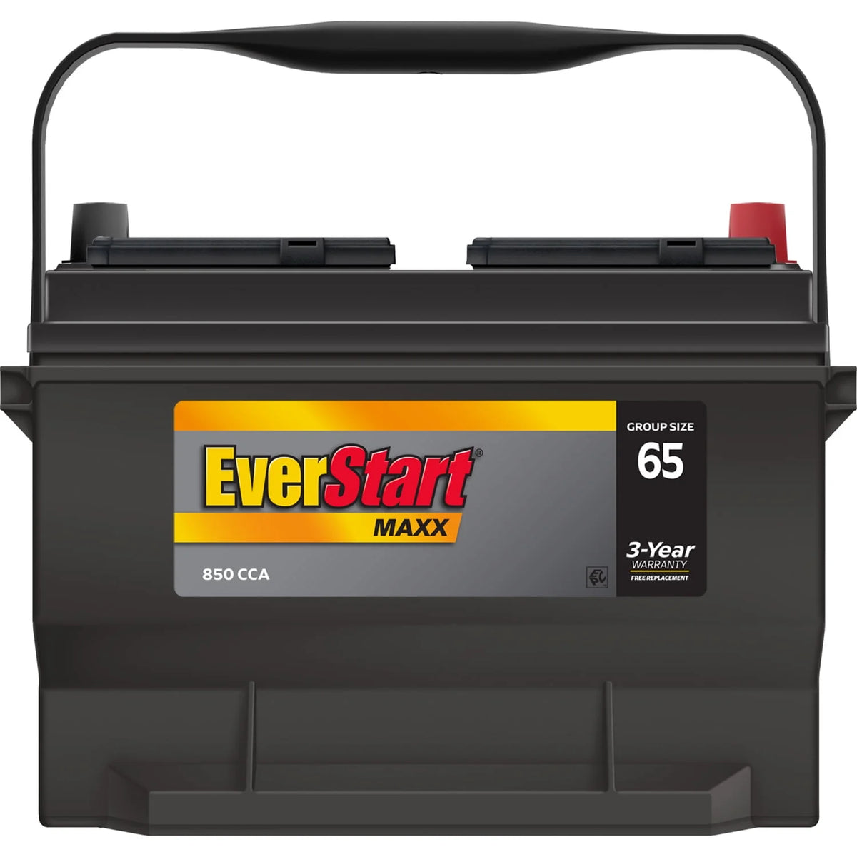 Group Size 65 12 Volt 850 CCA Lead Acid Automotive Battery R43897