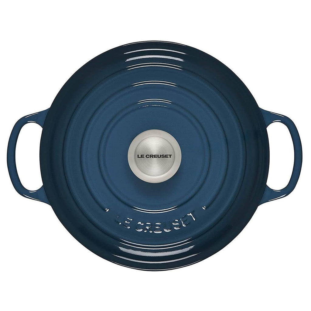 3.5 Qt. Cast Iron Sauteuse Deep Teal W5260