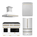 48 In. Gas Range, Range Hood, Refrigerator, Dishwasher J9674