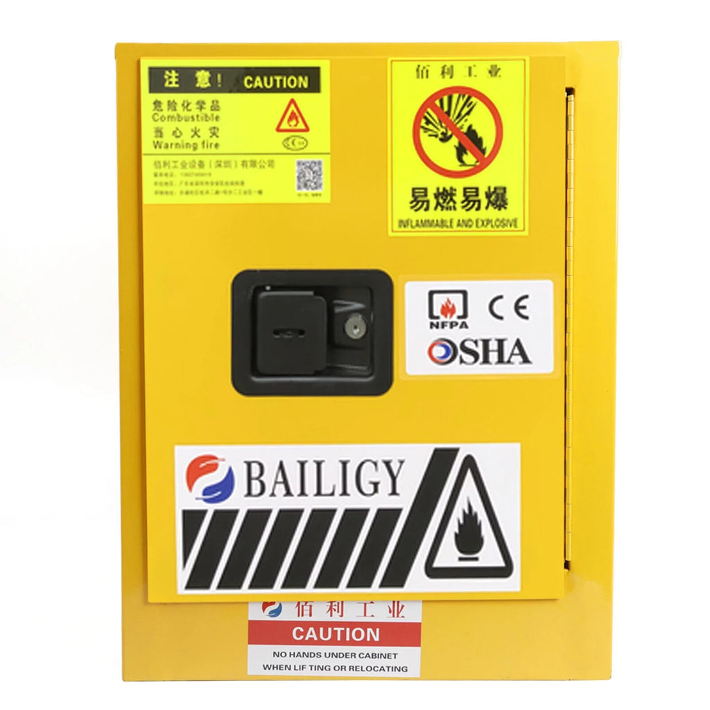 Flammable Liquid Storage Cabinet 4 Gallon Yellow V890