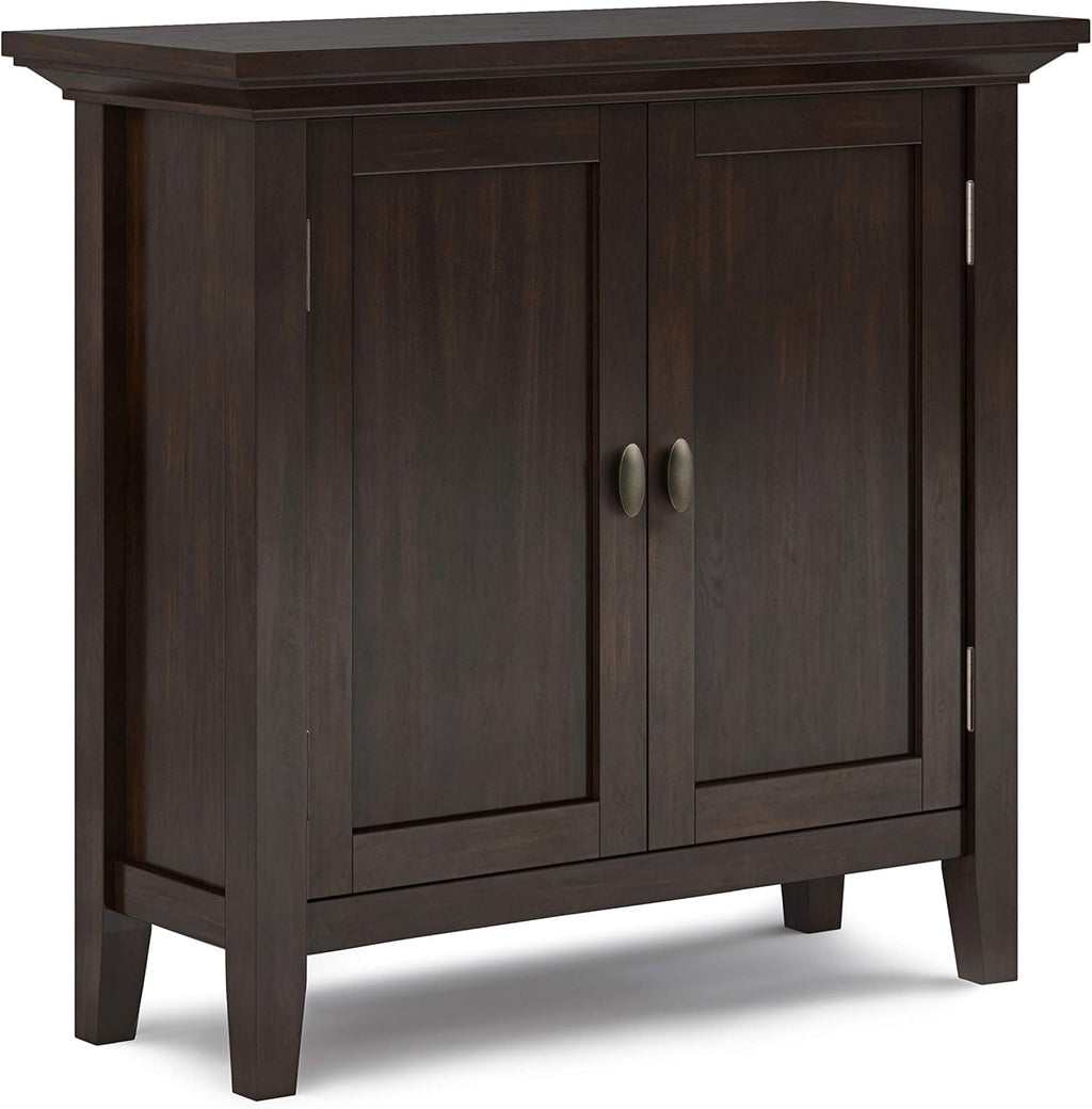 Distressed Grey Solid Wood Low Storage Cabinet Y99139